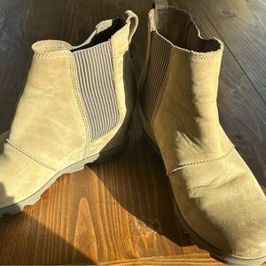 Sorel Light Brown Ankle Booties